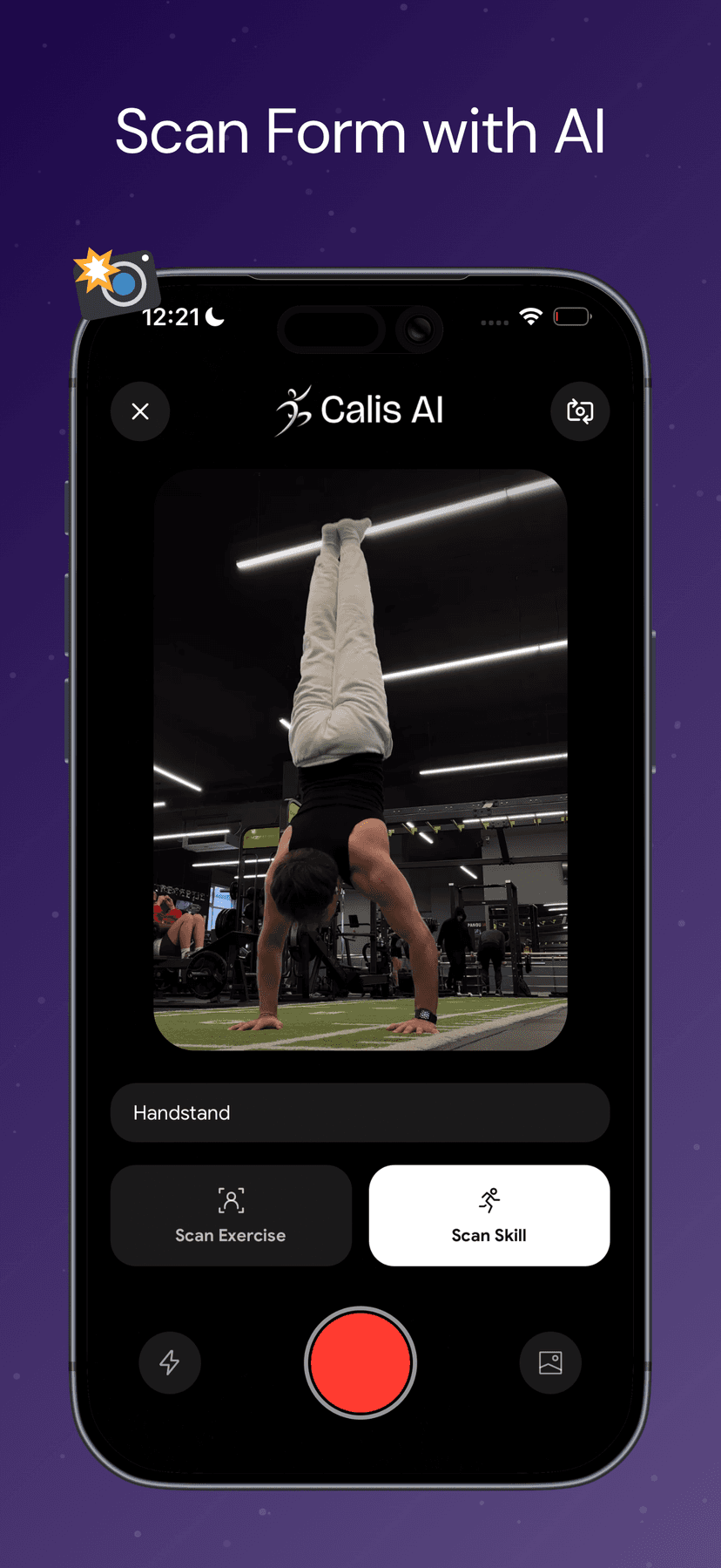 App screen